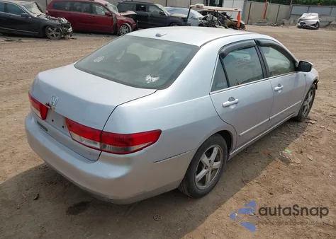 2004 Honda Accord 2.4 Ex z USA, uszkodzony, nr VIN 1HGCM56854A133513